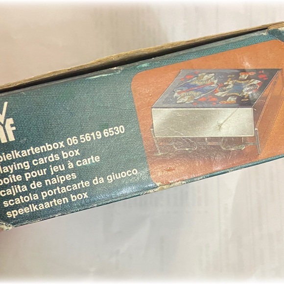 Brand New Vintage Classic 2 Deck Playing Card Spielkarten Box by Cromargan!!! - Picture 4 of 6